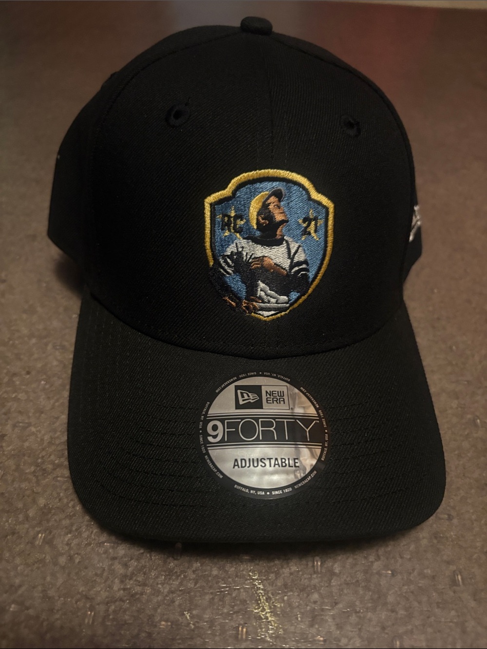 New Era Roberto Clemente Pittsburgh Pirates 9FORTY Cap with Embroidered Crest
